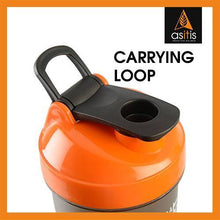 Load image into Gallery viewer, AS-IT-IS Protein Shaker Bottle 470ml with Scoop (30g) & Mixer Ball