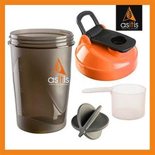 Load image into Gallery viewer, AS-IT-IS Protein Shaker Bottle 470ml with Scoop (30g) &amp; Mixer Ball

