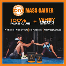 Load image into Gallery viewer, AS-IT-IS Mass Gainer - 1.5kg Combo | Carb &amp; Protein Ratio 2:1| Do-It-Yourself Mass Gainer | Unflavoured|
