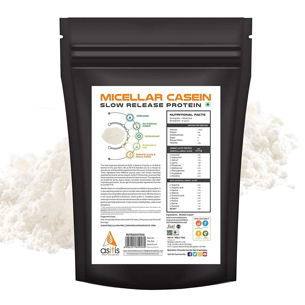 AS-IT-IS Nutrition Pure Micellar Casein